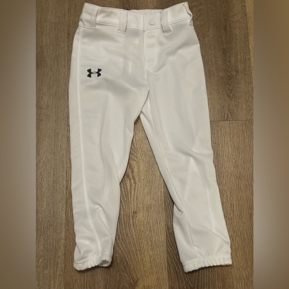 ⚾️ Under Armour Kids White Baseball Pants